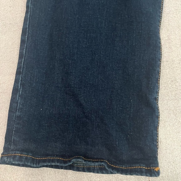 [W44Inseam30”]TrueReligion Ricky Relaxed Straight Jeans M Dark Blue Flap Pockets - Picture 3 of 9